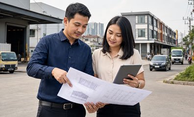 jasa gambar eksisting untuk pengurusan PBG Jakarta Timur. 