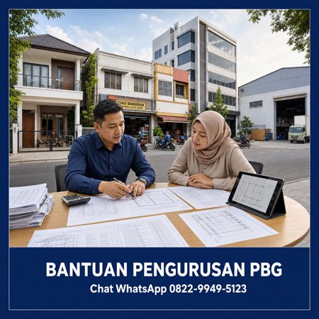 Konsultan membantu pengurusan Persetujuan Bangunan Gedung dan memeriksa dokumen PBG