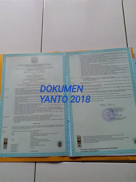 Dokumentasi dokumen pengurusan PBG di Jakarta