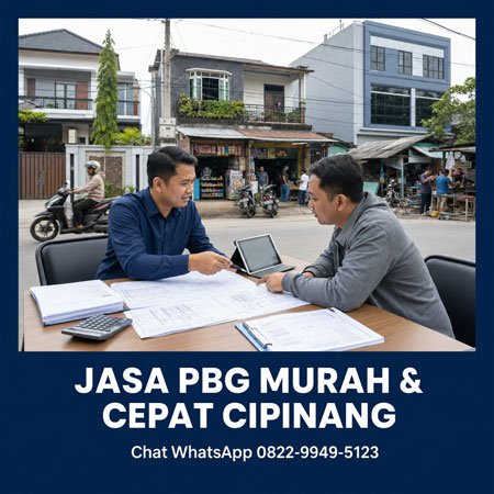 Konsultan jasa pembuatan PBG murah dan cepat Cipinang Jakarta Timur memeriksa dokumen bangunan