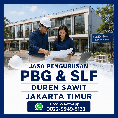 Jasa Pengurusan PBG dan SLF Duren Sawit Jakarta Timur