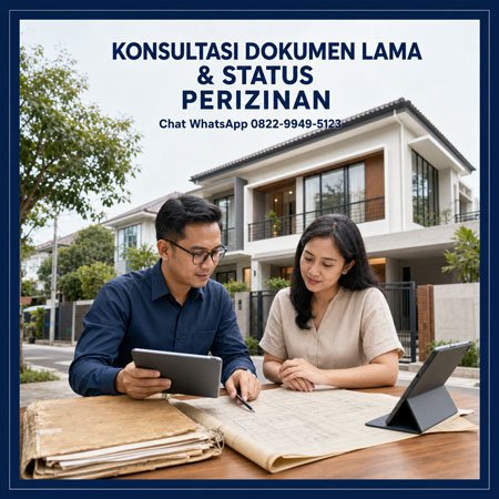 Konsultasi dokumen lama dan status perizinan bangunan Jakarta Timu