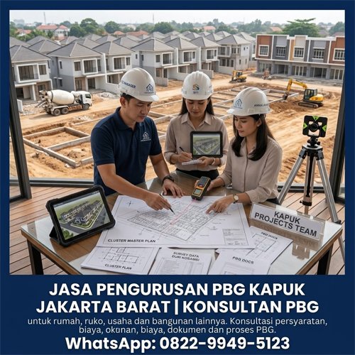 Jasa Pengurusan PBG Kapuk Jakarta Barat | Konsultan PBG