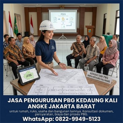 Jasa Pengurusan PBG Kedaung Kali Angke Jakarta Barat